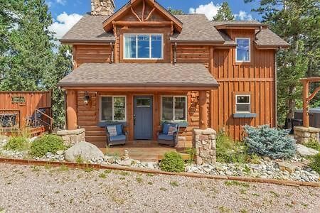 Cabin~Views~Heart Of Town~W&D~Fireplace~Kitchen Woodland Park Luaran gambar
