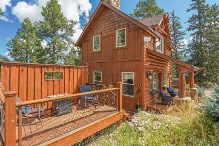 Cabin~Views~Heart Of Town~W&D~Fireplace~Kitchen Woodland Park Luaran gambar